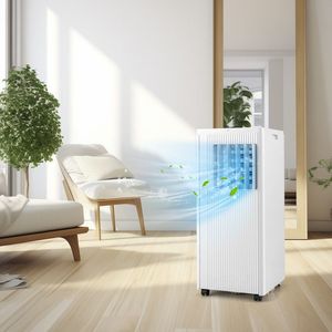 Condizionatore d'Aria Portatile 10000 BTU, Raffredda Ambienti fino a 325 m², Timer 24H, Telecomando, Alimentazione USB per Casa, Auto, Uso Esterno (US/EU/UK) - Product Image 1
