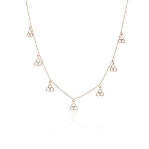 0.12 Carat Natural Diamond Rose Gold <b>Ring</b> Round Brilliant Cut VS SI Clarity H I Color Fine Jewelry For Women Minimalist Band - Product Image 2