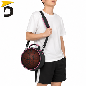 Basketball Mesh Equipment <b>Bag</b> Designed For Easy Transport With Durable <b>Netting</b>, Spacious Interior And Comfortable Carrying - Product Image 5