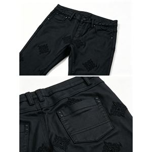 Streetwear Men's Blue <b>Jeans</b> Retro Faded Regular Fit Denim Pants Clean Fit Minimalist Mens Fashion Straight <b>Jean</b> Trousers - Product Image 5