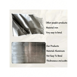 ป้ายอลูมิเนียมกันน้ำ CIFbuy สำหรับที่จอดรถเฉพาะ ใช้สำหรับทำเครื่องหมายจราจรให้ชัดเจน TikTok สำหรับบริการรับสินค้า Temu - Product Image 4