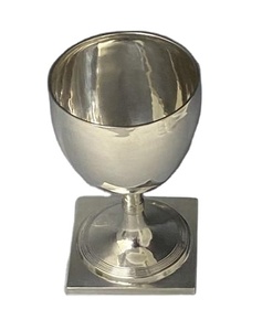 Gobelets à vin en métal argenté de qualité supérieure, verre, écologique, portable, résistant à l'usure, gobelet d'autel pour les rituels et l'affichage - Product Image 1