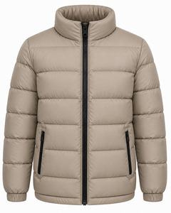 Wholesale Trendy Custom Nylon <b>Puffer</b> <b>Jacket</b> Quilted Winter <b>Men</b> Shiny Removable <b>Hooded</b> <b>Puffer</b> <b>Jackets</b> Breathable Customized OEM - Product Image 3