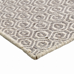 DECORDEC Tapis épais en laine gris anthracite foncé, texturé, tufté à la main, écologique, antidérapant, minimaliste, ton sur ton, pour salon - Product Image 5