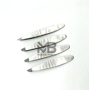 High-precision Stainless Steel Eyebrow Tweezers False Eyelash Tweezers for Eyebrow <b>Threading</b> Beard Plucking Hair Plucking-High - Product Image 5