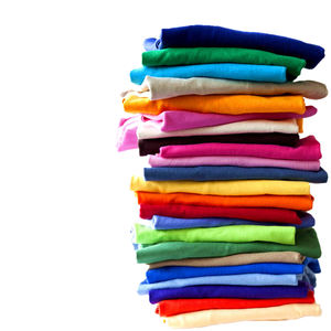 เสื้อยืดคอกลมแขนสั้นสีขาวแต่งขอบสีกรมท่าสำหรับผู้ชาย สั่งทำได้ ขายส่ง OEM ผ้าฝ้าย 100% เหมาะสำหรับใส่ทำงาน - Product Image 4