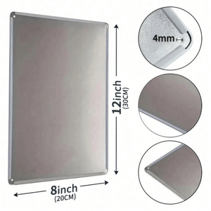 Plaque murale décorative de sécurité en métal CIFbuy « Chien d'attaque » pour la maison, compatible TikTok, pour le service de retrait Temu - Product Image 2