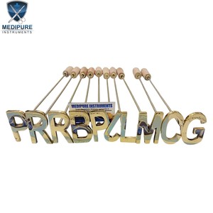 Professional Branding Irons Numbers and <b>Letters</b> Aluminum <b>Brass</b> Livestock Identification Veterinary Instruments - Product Image 2