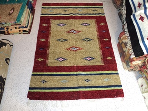 Handloom Polyester Chenille <b>Rug</b> Soft Woven Area Carpet Modern Textured Home Decor Floor <b>Rug</b> - Product Image 2