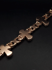 Collar con Cruz de Diamantes Moissanite Iced Out, Cadena de Plata Esterlina 925, Joyería Bling - Product Image 3