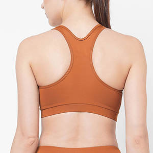 Sujetador deportivo para mujer de material liso de secado rápido, de la mejor calidad, nuevo diseño, ropa de gimnasio para mujer. - Product Image 2