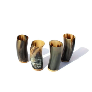 Vaso para Beber de Cuerno de Búfalo, Hecho a Mano, Acabado Pulido, Estilo Vintage, Vajilla para Bar - Product Image 4