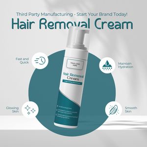 Spray Espumoso Depilatorio Herbal con Fragancia Personalizada para Cuerpo, Piernas, Zonas Íntimas y Bikini - Para Mujeres, Todo Tipo de Piel, OEM/Marca Blanca - Product Image 3