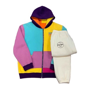 เสื้อฮู้ดแบบสวมหัวโอเวอร์ไซส์ผ้าฝ้ายออกแบบโลโก้ได้ตามต้องการ - Product Image 5