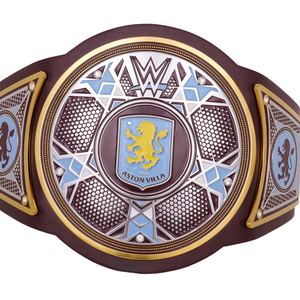 Aston Villa Championship Belt High Quality Wrestling Title Belt Collectible Fan Gear Personalized Sports Belts - Product Image 2