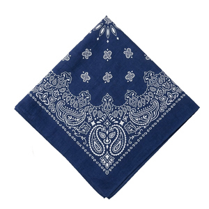 Cotton Bandana Scarf Unisex Printed <b>Head</b> Wrap Neck Scarf Hair Band Multifunctional Face <b>Cover</b> Fashion wholesale Custom Logo - Product Image 1