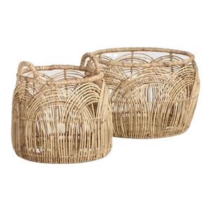 Cesta de Ratán Natural Barata al por Mayor para Almacenamiento en la Cocina y Organización de Estantes, Hecha a Mano por Artífices Expertos en Vietnam - Product Image 3