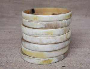 Natural Buffalo Horn Black Brown Wide Cuff <b>Bangle</b> Bracelet - Black and Brown Best Quality Simple From Falak World Export - Product Image 3