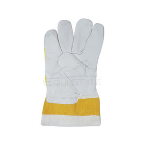 Gants de travail antidérapants en cuir pour la construction, équipement de sécurité, fournisseur de gants EPI, gants de protection des mains personnalisés OEM - Product Image 2