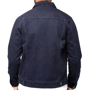 Wholesale Sports Blue Jean <b>Jacket</b> Plain Color Men's Casual Style <b>Denim</b> <b>Jacket</b> Breathable Custom Logo Winter <b>Jacket</b> for Men - Product Image 2