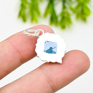 925 Silver <b>Statement</b> <b>Necklace</b> Luxury Style 22g - Product Image 3