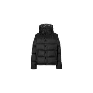 Veste d'hiver rembourrée à capuche noire pour homme, manteau en duvet décontracté, parka épaisse et chaude avec doublure à carreaux, fermeture éclair, coupe classique - Product Image 5