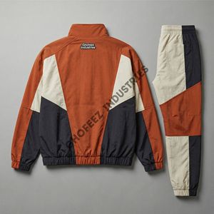 Ensemble coupe-vent unisexe imperméable 10000 mm en tissu Ripstop respirant pour l'entraînement en extérieur, la randonnée et la course à pied professionnels - Product Image 3