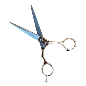 2026 Customized Professional Stainless Steel <b>Barber</b> Scissors Sharp <b>Blade</b> for Hair Cutting and Salon Supplies with Custom Handle - Product Image 4
