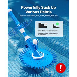 Pulitore Automatico per Piscina a Suzione Laterale 12H, Tipo Skimmer, Aspiratore per Piscina - Product Image 6