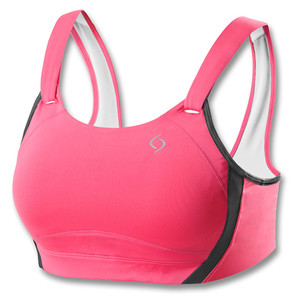 Seamless Gray Sports Bra With Wide Straps And Square Neckline For Women Fitness Yoga Wear - Product Image 5
