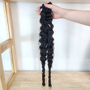 ผมแท้เวียดนาม GUGU HAIR คุณภาพดีที่สุด แบบ Super Double Drawn สีดำธรรมชาติ น้ำหนัก 100 กรัม  แบบต่อผม 26 นิ้ว มีจำหน่ายแล้ว - Product Image 3