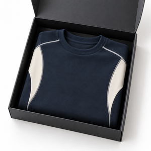 Sweat-shirt tendance avec détails de panneaux surpiqués, coupe décontractée, tissu doux et style inspiré du streetwear moderne. - Product Image 6