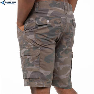 Pantalones Cortos Tácticos de Lona Elástica para Hombre, Diseño Multibolsillos, para Aventura y Trabajo - Product Image 2