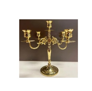 Multi Branch Candle Holder Contemporary Design <b>Candelabra</b> in Multiple Finishing Custom Size Available at Reasonable Rate - Product Image 3