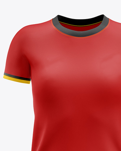 Custom Women Short Sleeve Soccer Uniforms Set Ladies Football Full Kit Player Version Jersey and Shorts - Product Image 2