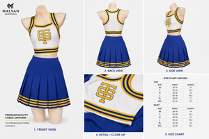 Costume de danse hip-hop et street dance personnalisé, tenue de performance jazz et cheerleading, service OEM sur mesure disponible - Product Image 6