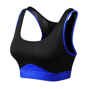 Soutien-gorge de sport léger et respirant pour femme, sans coutures, respectueux de l'environnement, à maintien élevé, avec bretelles réglables et logo frontal - Product Image 4