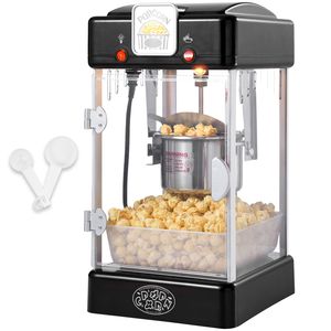 Macchina per Popcorn da Tavolo 300W con Porta in PP, Pentola da 2,5 oz, Capacità 4 QT per Ciclo, per Uso Domestico, Include 2 Accessori per la Preparazione - Product Image 1