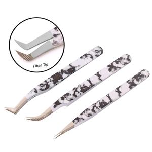 Custom Logo False Lash Tweezers Stainless Steel <b>Mink</b> <b>Eyelash</b> <b>Extension</b> Tools Light Weight Private Label Accessories - Product Image 4