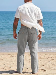 Pantalones Chinos de Algodón para Hombre, a la Moda, Casuales, para Oficina, Ligeros, Cómodos, de Tela Elástica, con Marca Personalizada, OEM, ODM - Product Image 5
