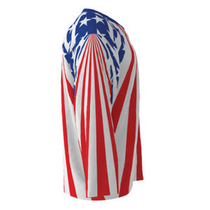 Maillot de hockey sur glace très demandé, 100 % polyester, vente en gros, écologique, antibactérien, respirant, design unisexe adulte, broderie 3D - Product Image 3