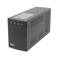 POWERCOM BNT-2000VA 2000VA 2KVA UPS Monofásico Interactivo con la Red, Sistema de Alimentación Ininterrumpida para Computadora, Pantalla LED, AVR, Batería