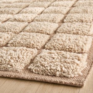 Beni Ourain-alfombra de diseño personalizado hecha a mano, auténtico, marroquí, Azilal, venta - Product Image 2