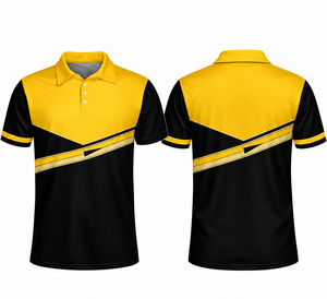 Camiseta de Pickleball Personalizada de Spandex/Poliéster, Manga Corta, Tejido Deportivo, Absorbente de Humedad, Ecológica, Digital - Product Image 2