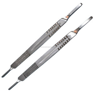 Instrumento Quirúrgico Ortopédico, Mango de Bisturí de Acero Inoxidable, Herramienta Quirúrgica Manual para Uso Hospitalario, Certificado CE Clase I - Product Image 6
