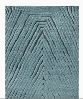 Tapis moderne de haute qualité en laine épaisse nouée à la main, brun naturel, à poils longs, antidérapant, motif original, adapté aux animaux domestiques