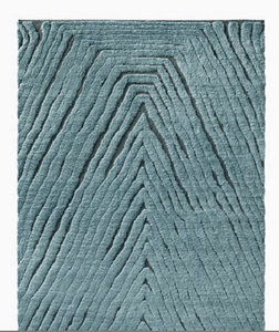 Tapis moderne de haute qualité en laine épaisse nouée à la main, brun naturel, à poils longs, antidérapant, motif original, adapté aux animaux domestiques - Product Image 4