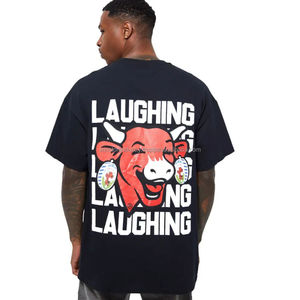 Camisetas Deportivas de Manga Corta para Hombre, Personalizadas, 100% Algodón, Transpirables, de Alta Calidad, Diferentes Colores y Tallas, Logotipo OEM, Impresión DTG - Product Image 1