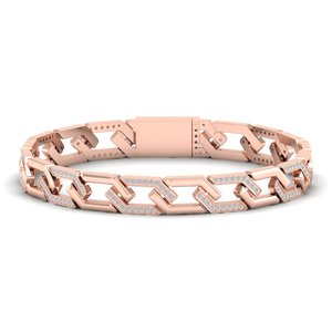 REYES Custom Made 14K <b>Solid</b> <b>Gold</b> GRA Certified Moissanite Tennis Bracelets Luxury Birthday Gift Fine Jewelry For Women - Product Image 4