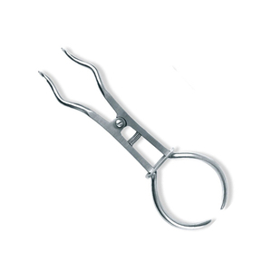 Pince à diaphragme dentaire manuelle en acier inoxydable, instruments chirurgicaux dentaires, vente en gros à bas prix, forceps à diaphragme dentaire de haute qualité - Product Image 1